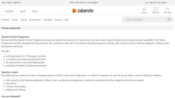 Zalando Nedir? Zalando'da Nasıl Satış Yapılır?